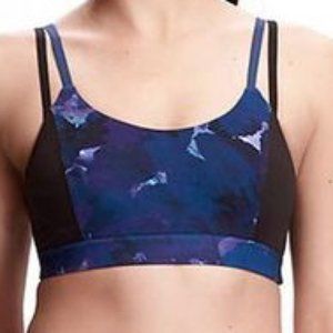 Old Navy Go-Dry Light Support Crop Top Sports Bra